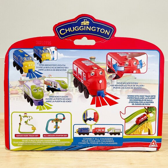 Chuggington Look Alive Chuggers 3 Pk New - Wilson, Brewster, Coco - Picture 4 of 6